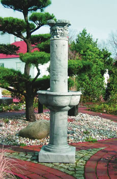 Spring Brunnen Springbrunnen